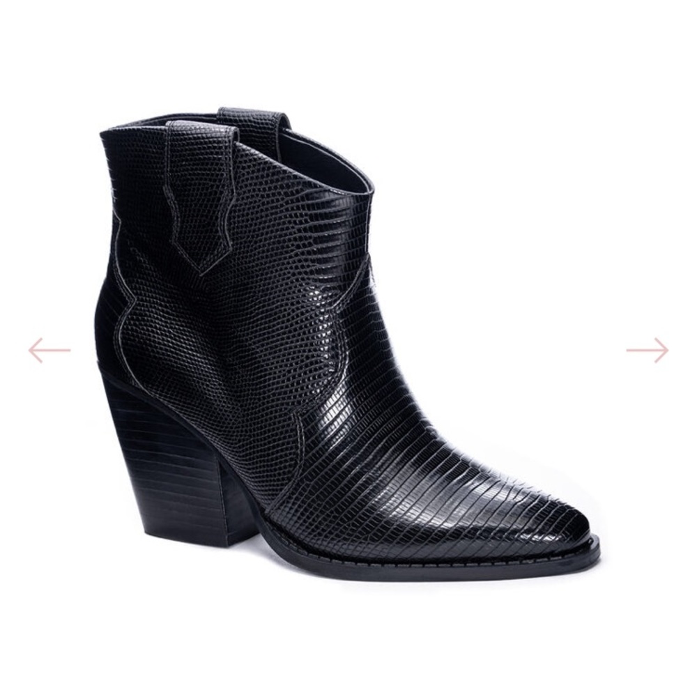 Chinese Laundry Black Bonnie Bootie